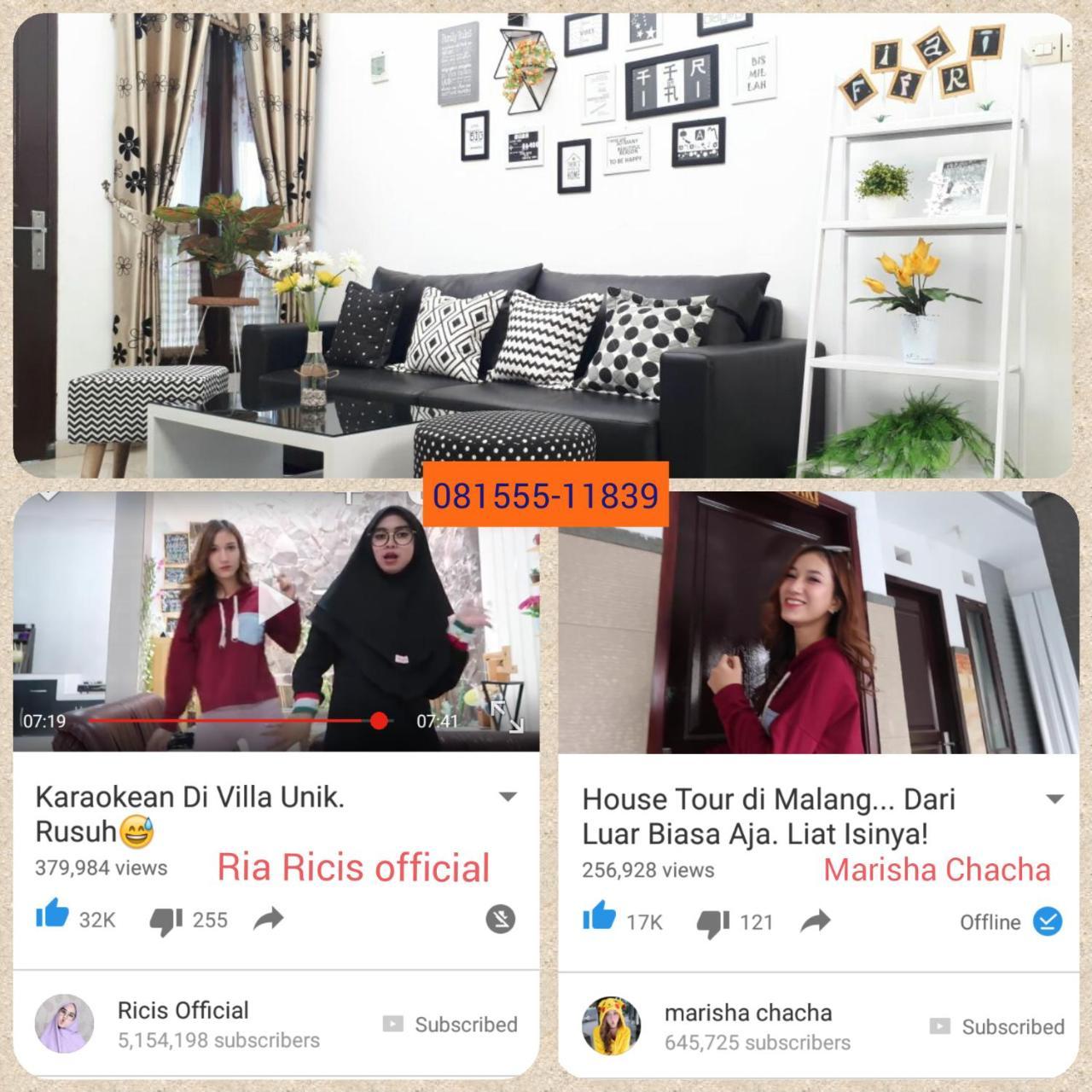 Villa Fifari - 5 Kamar Tidur, 3 Kamar Mandi บาตู ภายนอก รูปภาพ